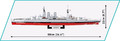 Cobi Blocks HMS Hood 2613pcs 10+