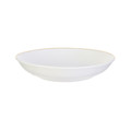 Deep Plate Pearl Gold 20cm, white