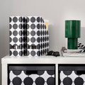 TJENA Magazine file, white black/dotted