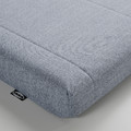 BRIMNES Day-bed w 2 drawers/2 mattresses, grey/Ågotnes firm, 80x200 cm