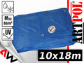 Artpol Tarpaulin Blue 65g 10*20m