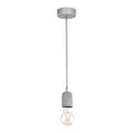 Pendant Lamp Silvares 1 x E27, grey