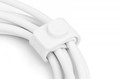 DIGITUS Lightning silicone connection cable, USB-A - Lightning 1m, white