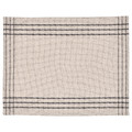 VÅRARV Place mat, dark grey/natural, 35x45 cm