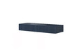 Wall-mounted Console Table Dresser Nicole, dark blue