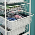 JONAXEL Frame/wire baskets/top shelf, 50x51x70 cm