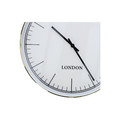 Wall Clock Slimer, round, white