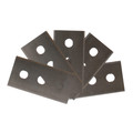 Ceramic and Glass Scraper with 5 Blades, white