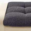 POÄNG Footstool, birch veneer/Gunnared dark grey
