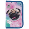 Pencil Case with 1 Zipper & School Accessories Cleo & Frank Pug