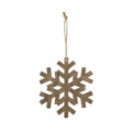 Christmas Hanging Decoration Snowflake, wood