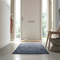 IDROTTSPLATS Rug, flatwoven, blue, 80x200 cm
