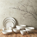 Deep Plate Vlora 20cm, beige