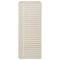 RINNIG Dish drying mat, beige, 51x42 cm