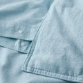 ÄNGSLILJA Duvet cover and 2 pillowcases, blue-grey, 200x200/50x60 cm