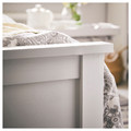 HEMNES Bed frame, white stain, 120x200 cm