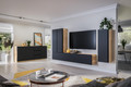 Wall Cabinet Loftia, artisan/matt black