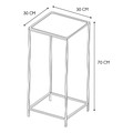 Side Table Plant Stand Rosa 70cm, wood