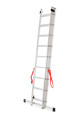 AW Aluminium Ladder Basic 3x9 Steps 150kg