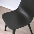 STENSELE / ODGER Table and 2 chairs, anthracite anthracite/anthracite, 70 cm