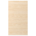 ASKERSUND Front for dishwasher, light ash effect, 45x80 cm