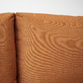 FRIHETEN 3-seat sofa-bed, Faringe brown-orange
