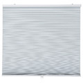 TRIPPEVALS Block-out cellular blind, white, 60x195 cm