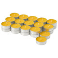 SVARTOXBÄR Scented tealight, Mimosa/yellow, 3.5 hr