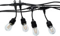 Eko-Light Outdoor Lighting Chain 10 x E27 10 m IP44 & Bulbs 10 x 1.5 W