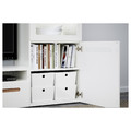 KUGGIS Box with lid, white, 26x35x15 cm