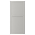 LERHYTTAN Door, light grey, 60x140 cm