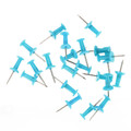 Office Accessories Set 54pcs, 1 set, blue/green, random colour