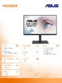 Asus 23.8" Monitor IPS HDMI DP VGA USB VA24EQSB