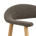 Dining Chair Addi, brown/oak