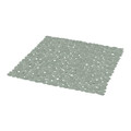 GoodHome Shower Mat Koros 55 x 55 cm, green-grey