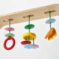 LEKA Baby gym, birch plywood/multicolour