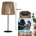 Outdoor Solar Table Lamp Merrill, beige