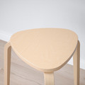 NORDEN / KYRRE Table and 4 stools, birch/birch, 26/89/152 cm