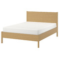 TONSTAD Bed frame, oak veneer, 140x200 cm