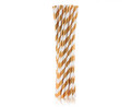 Paper Straws 24pcs, gold