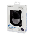 LogiLink Wireless Optical Ergonomic Mouse 2.4GHz 1600dpi, black