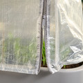 ASPAREN Plant set, outdoor grey/transparent white, 89x38x91 cm