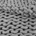 Blanket Chunky, thick, grey