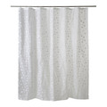 Shower Curtain GoodHome Hiuchi 180 x 200 cm, white