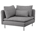 SÖDERHAMN Cover for corner section, Tonerud grey