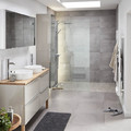 Bathroom Mirrored Wall Cabinet GoodHome Imandra 60x60x15cm