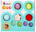 Bam Bam Textured Ball Set 8pcs 6m+