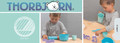 Dantoy THORBJORN Dessert Playset with Ice Cream & Colouring Book 2+