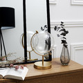 Decoration Globe Constellations, gold