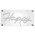 Neon LED Lamp Happy